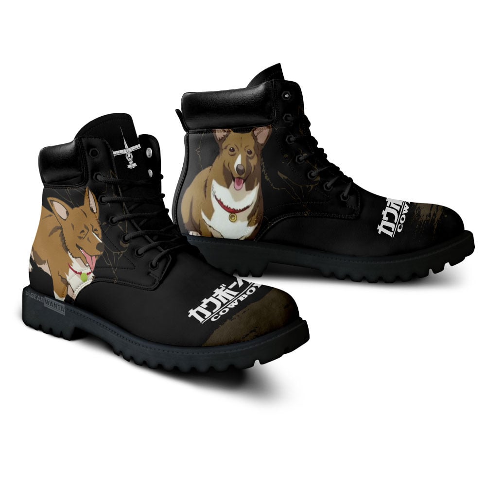 Cowboy Bebop Ein Boots Anime Custom Shoes
