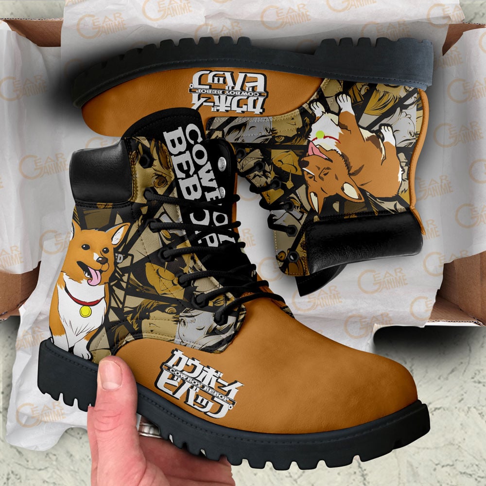 Cowboy Bebop Ein Boots Anime Custom Shoes