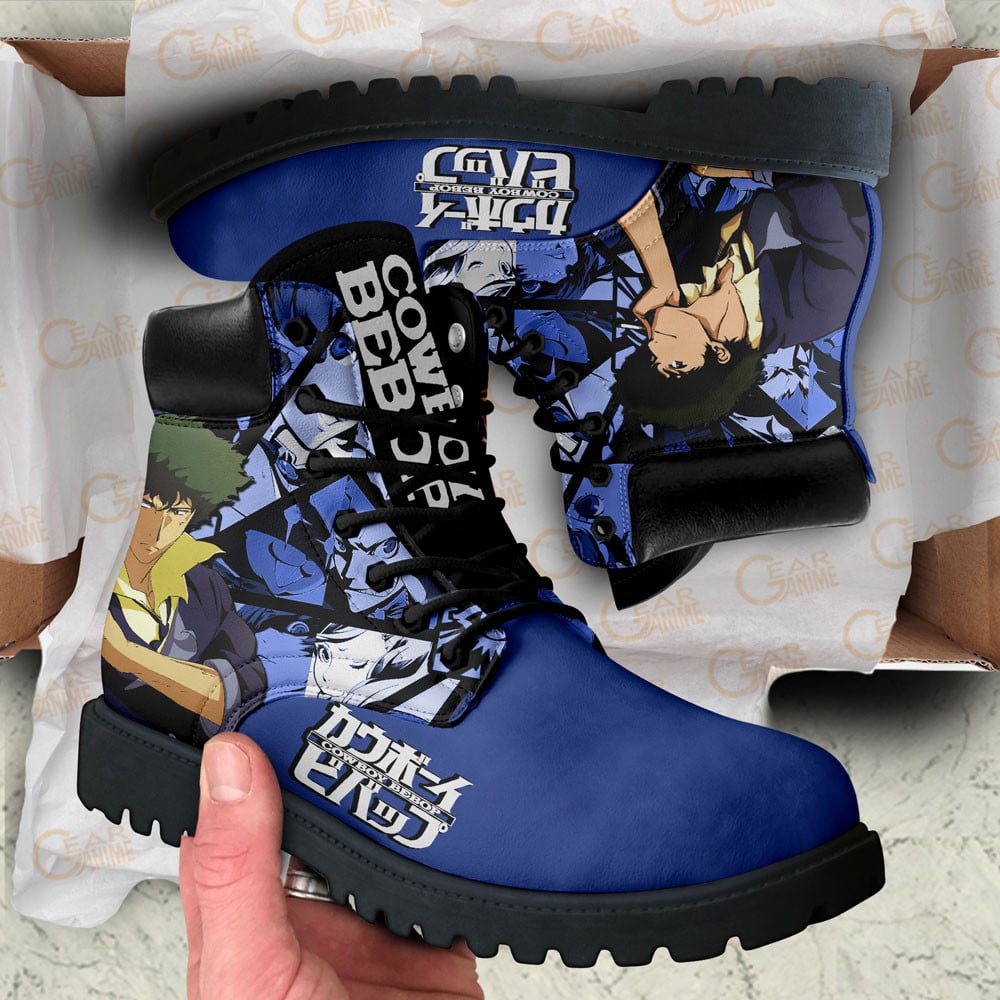 Cowboy Bebop Spike Spiegel Boots Anime Custom Shoes