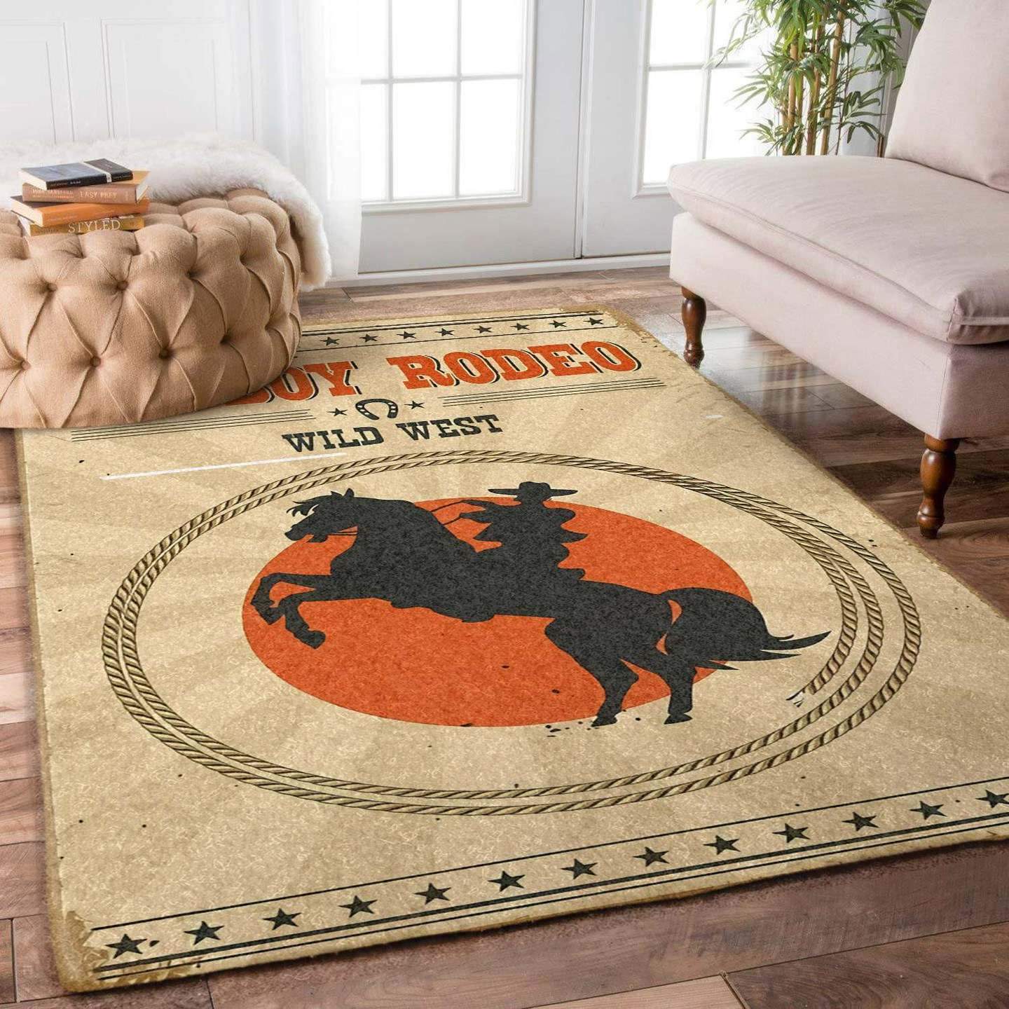 Cowboy Rodeo Limited Edition Rectangle Rug