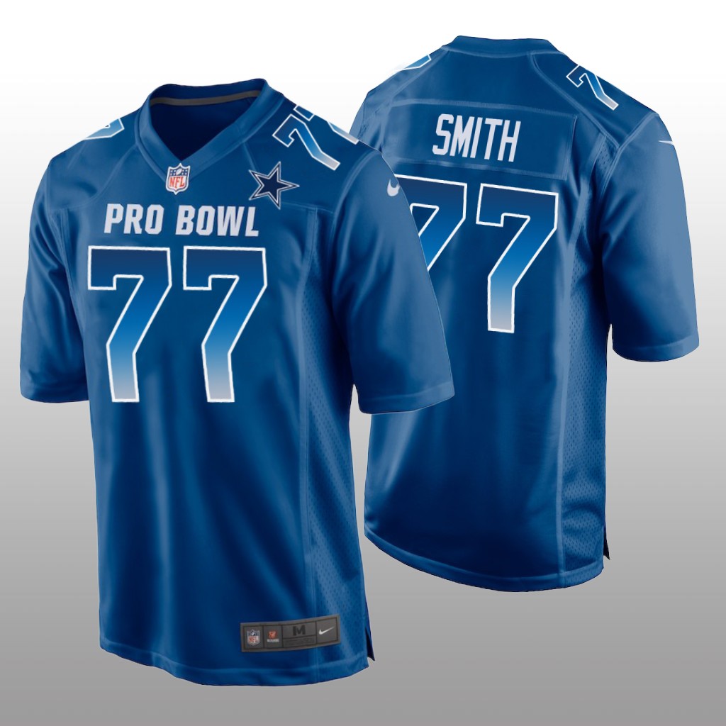 Cowboys Tyron Smith NFC Game Royal Jersey - 2019 Pro Bowl