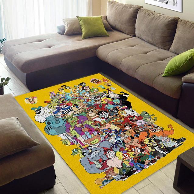 Crash Bandicoot Area Rectangle Rug