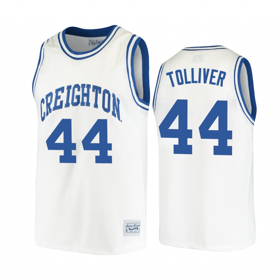 Creighton Bluejays Anthony Tolliver Alumni College White Jersey