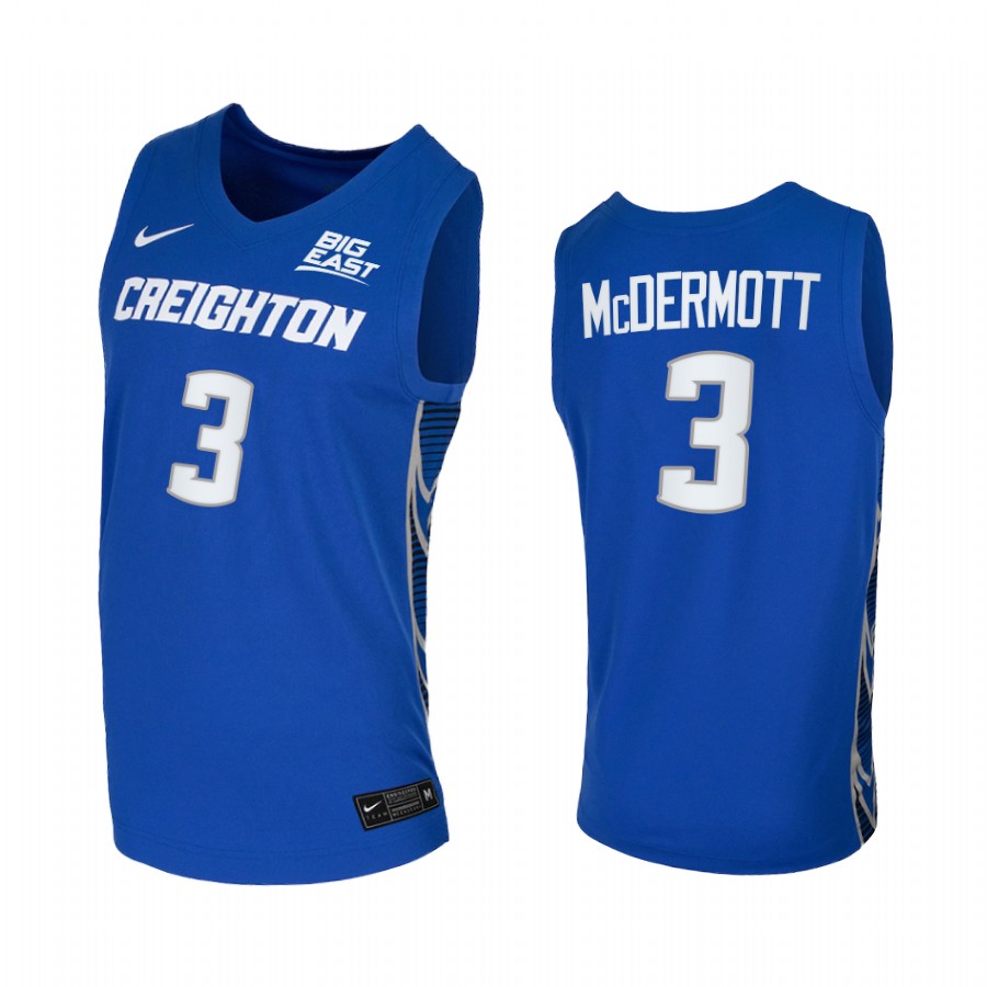 Creighton Bluejays Doug McDermott Jersey 2021 Blue Alumni Player
