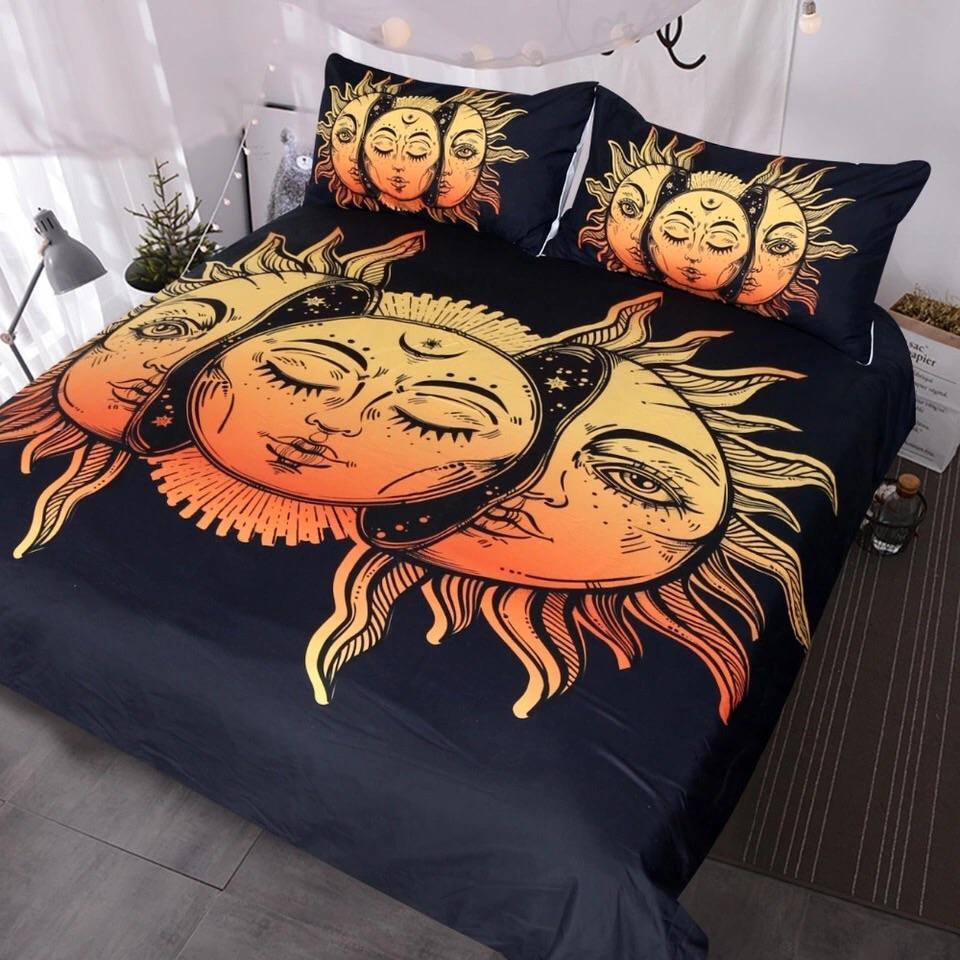 Crescent Moon 3D Customized Duvet Cover Bedding Set