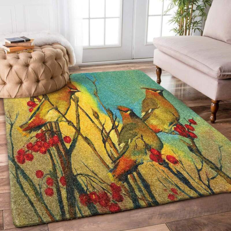 Crested Bird Limited Edition Rectangle Rug