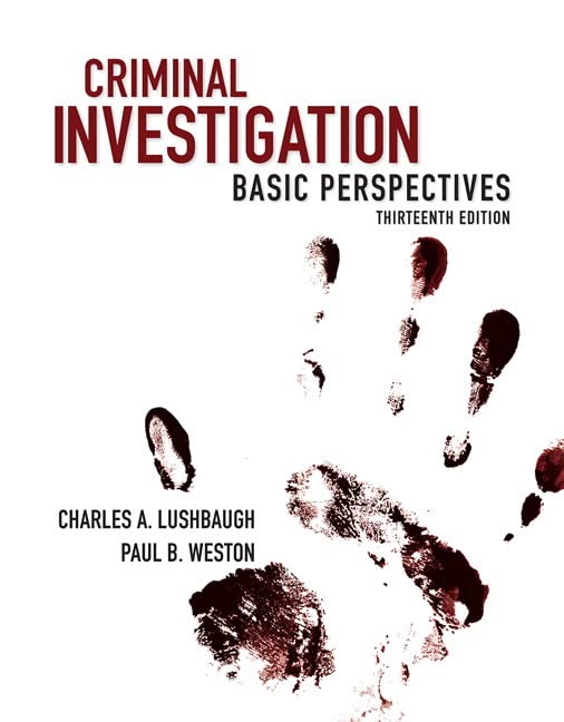 Criminal Investigation: Basic Perspectives (PDF/EPUB Version)