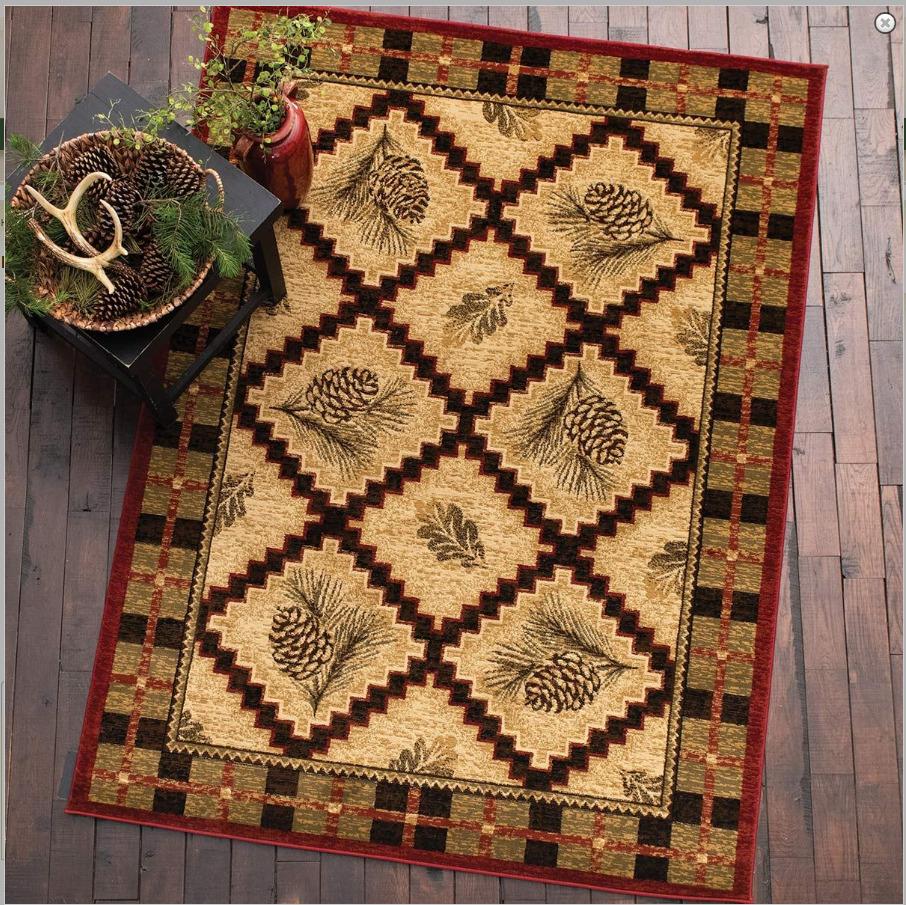 Crimson Woods Limited Edition Rectangle Rug