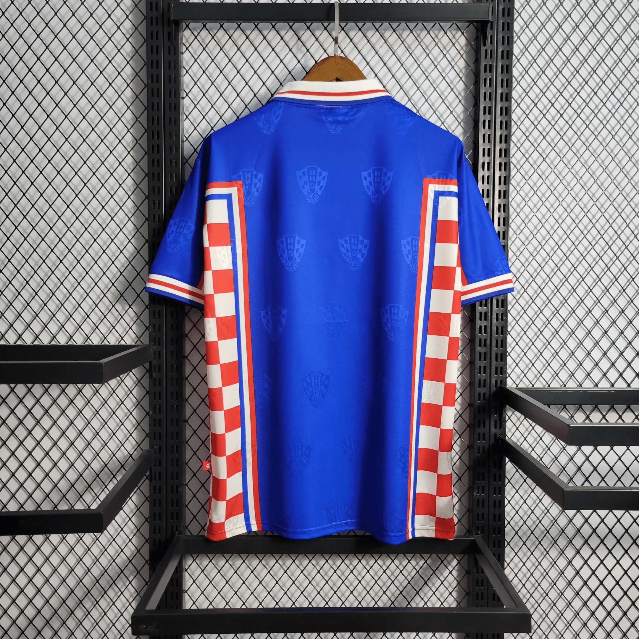 Croatia 1998 Away Retro Soccer Jersey