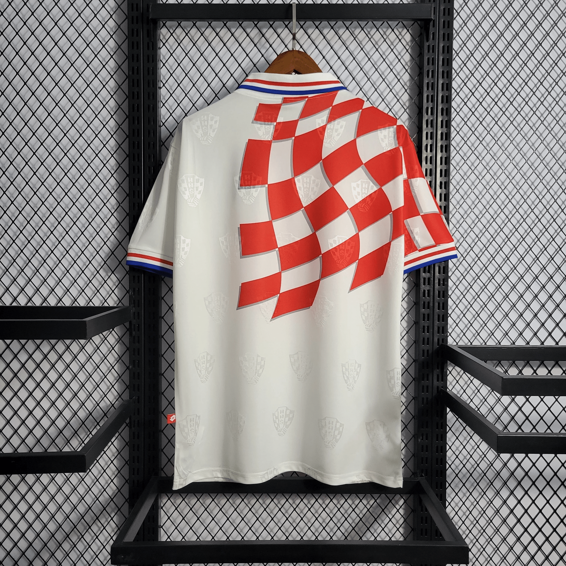 Croatia 1998 Home Retro Soccer Jersey – White