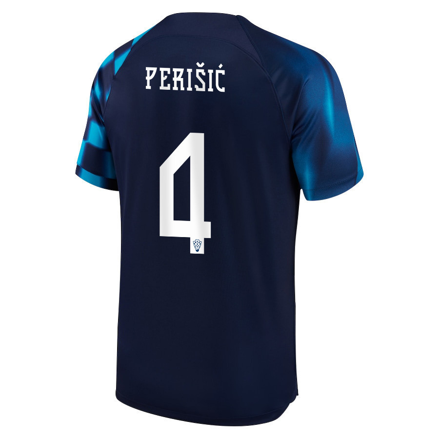 Croatia National Team 2022-23 Qatar World Cup Ivan Perisic 4 – Away Men Soccer Jersey