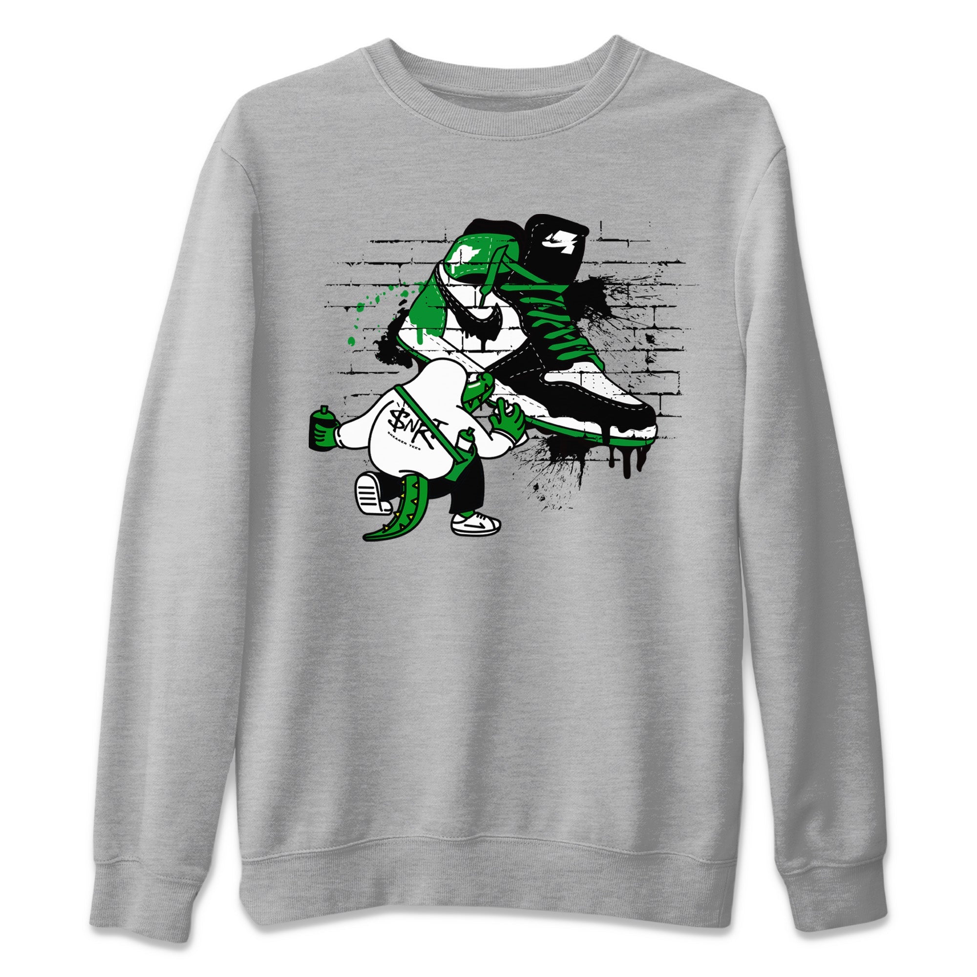 Crocodile Artist Unisex Sweater – Air Jordan 1 Celtics, Sneakers Matching Sweater