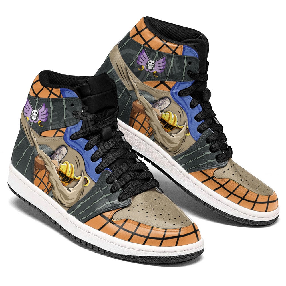 Crocodile JD1s Sneakers One Piece Anime Shoes Gifts, Air Jordan Hightop