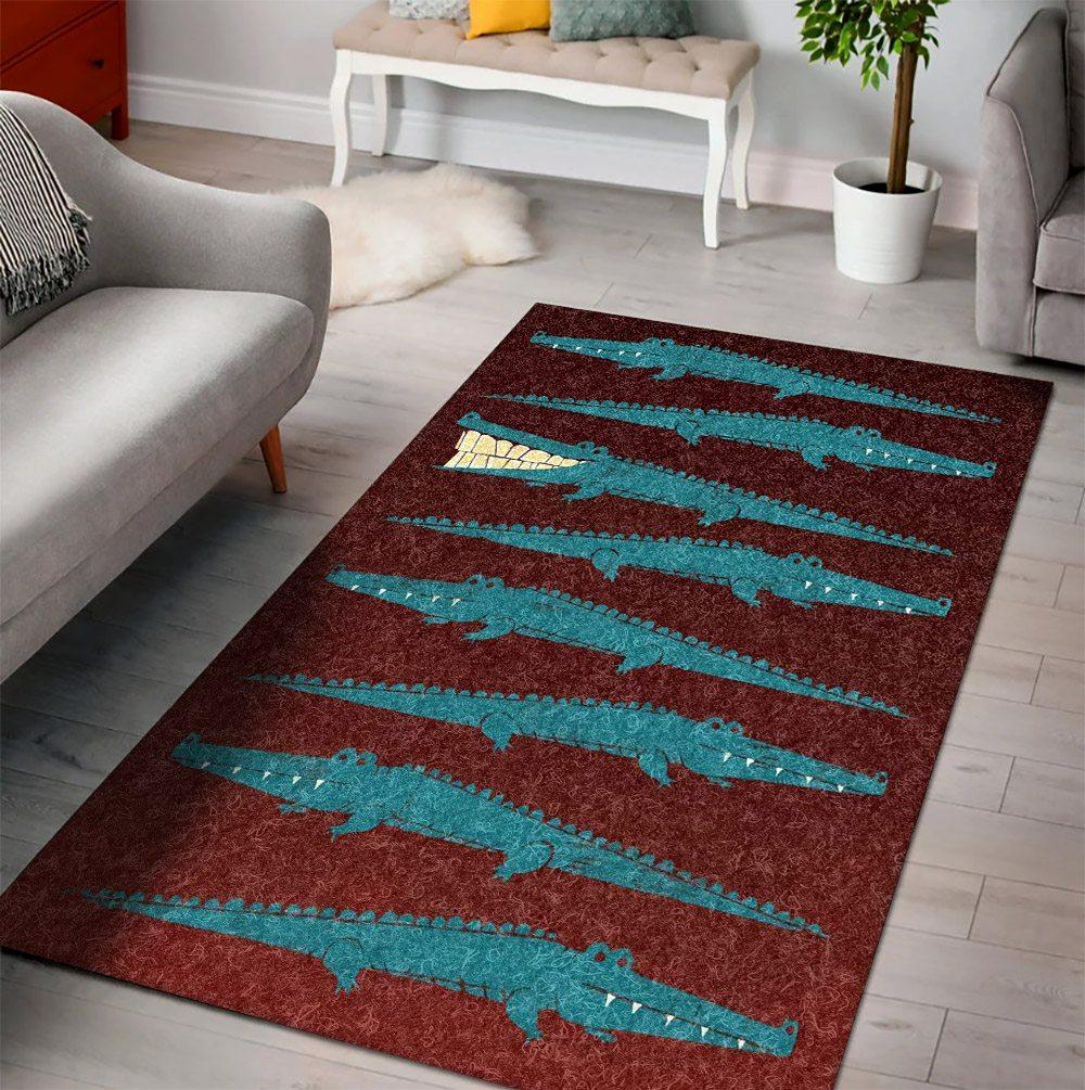 Crocodile Limited Edition Rectangle Rug