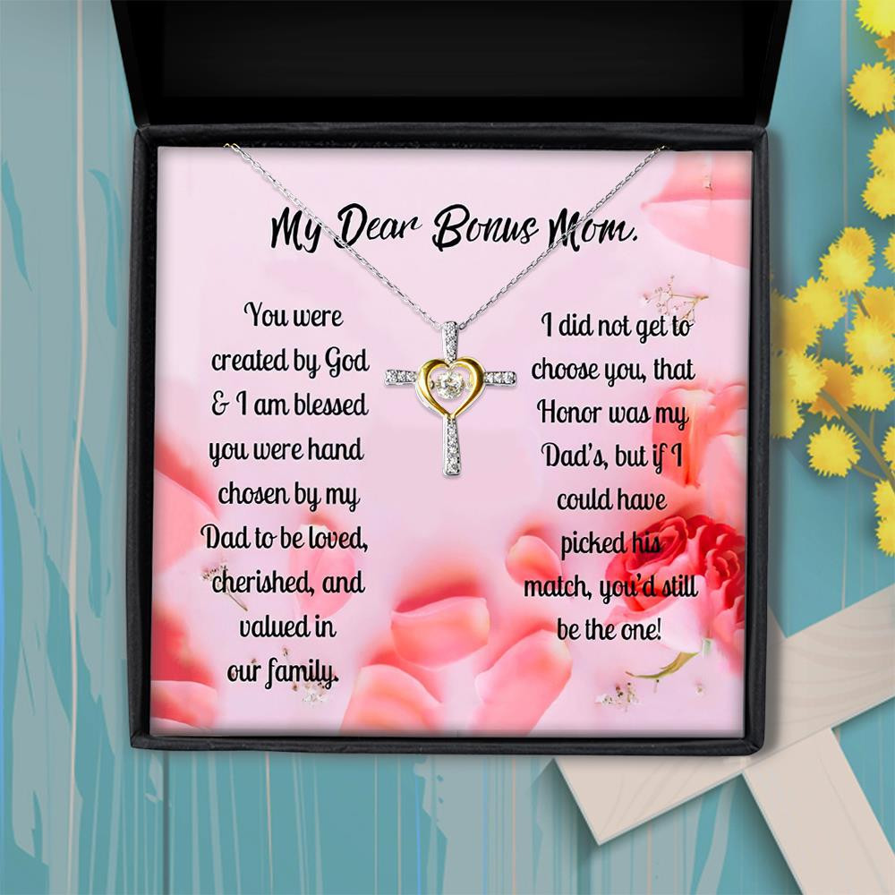 Cross Dancing Necklace Bonus Mom You_d Still Be The One Gift For Mom
