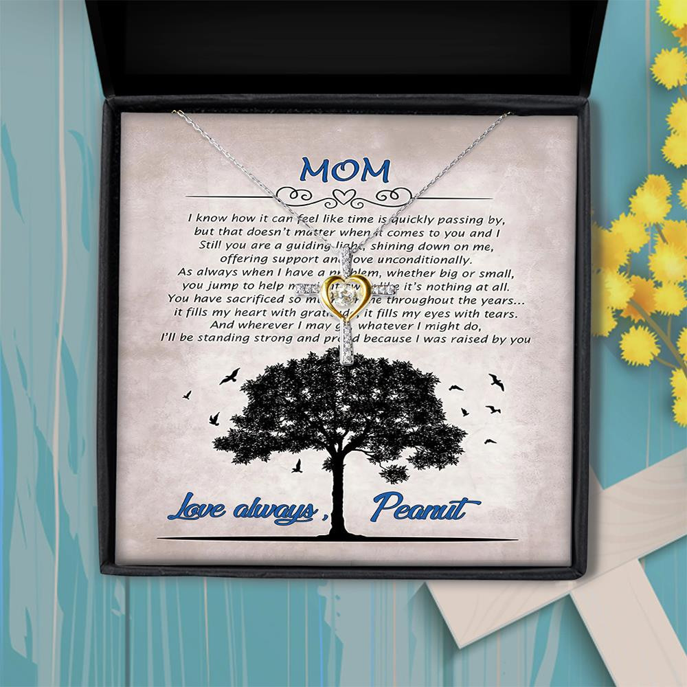 Cross Dancing Necklace I’ll Be Standing Strong And Proud Love Always Custom Name Gift For Mom