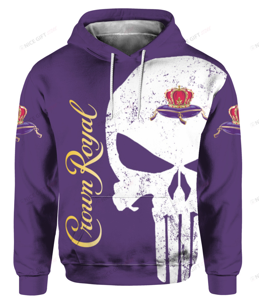 Crown Royal 3D Hoodie Gift For Fans