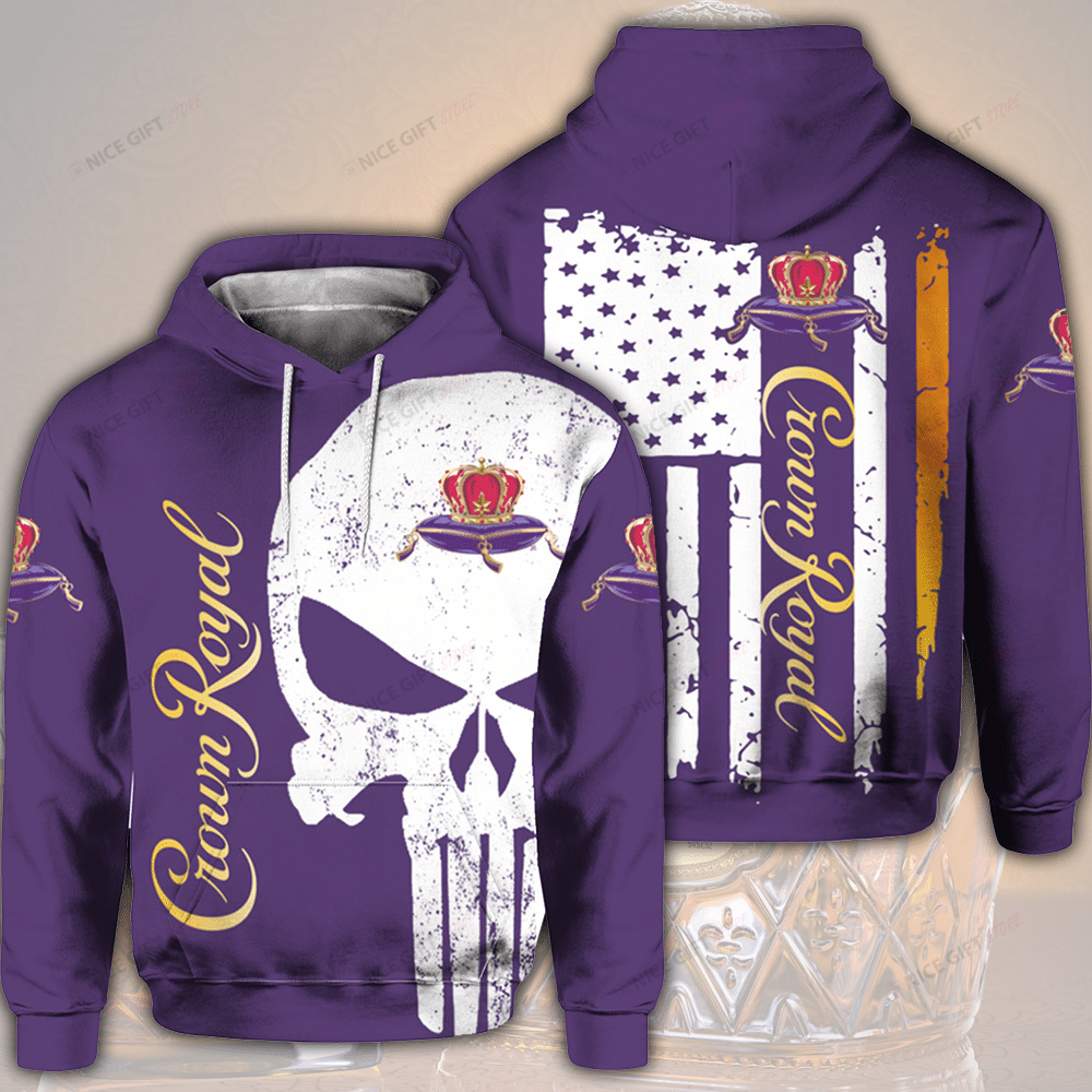 Crown Royal 3D Hoodie Gift For Fans