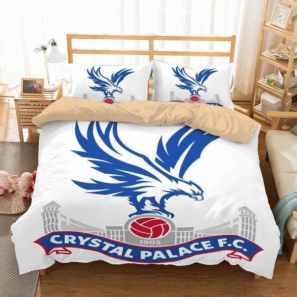 Crystal Palace F.C. 3D Customized Duvet Cover Bedding Set