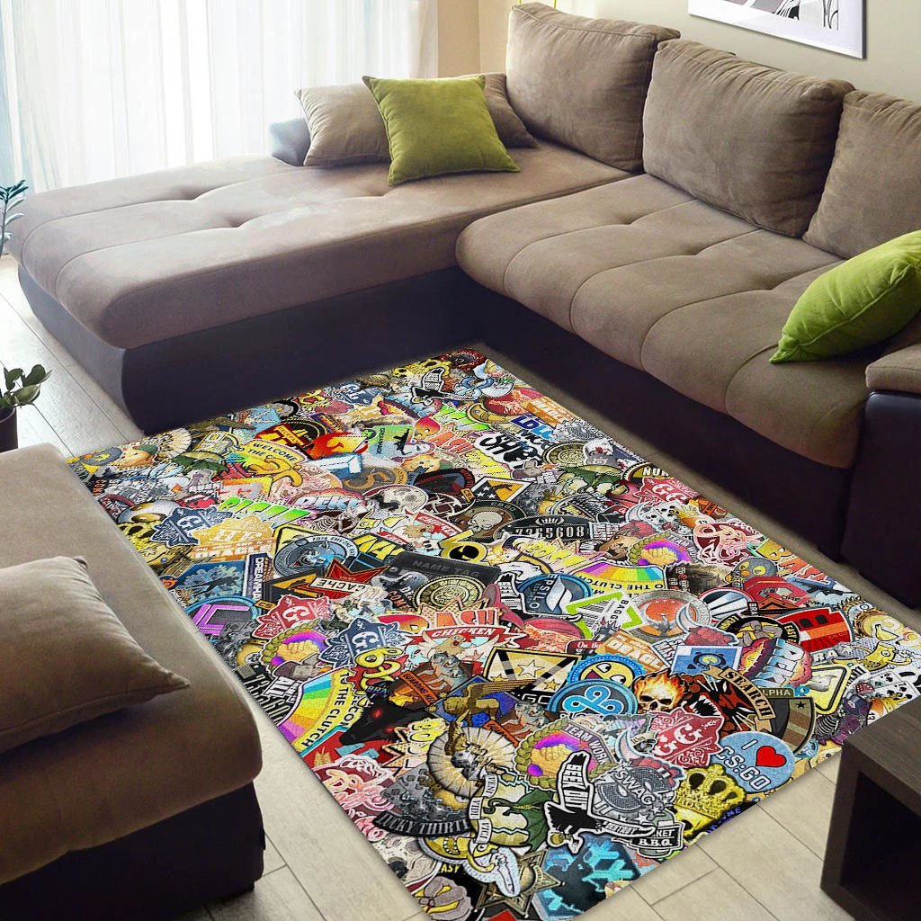 Cs Go Limited Edition Rectangle Rug