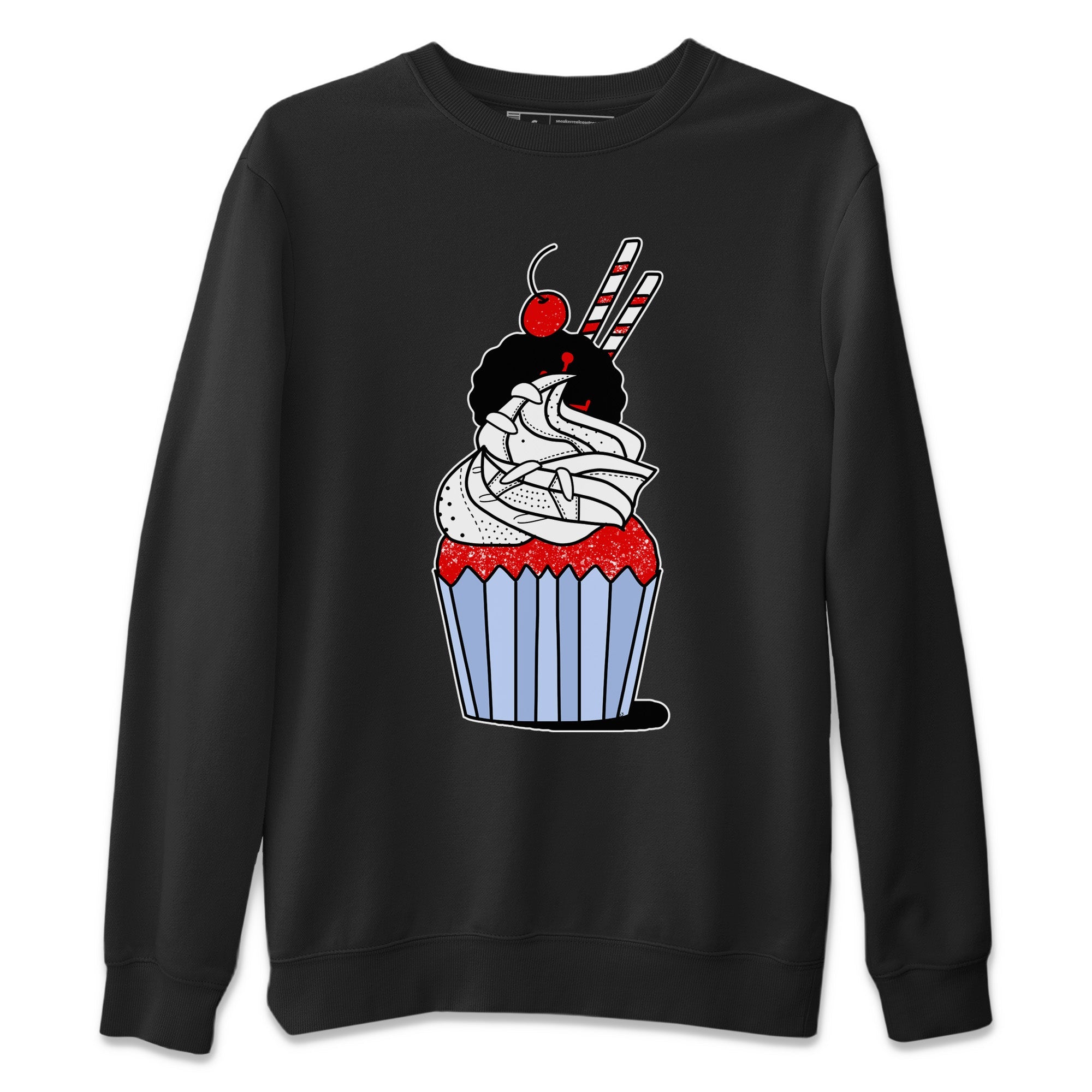 Cup Cake Unisex Sweater – Air Jordan 6 Red Velvet Cookies, Sneakers Matching Sweater