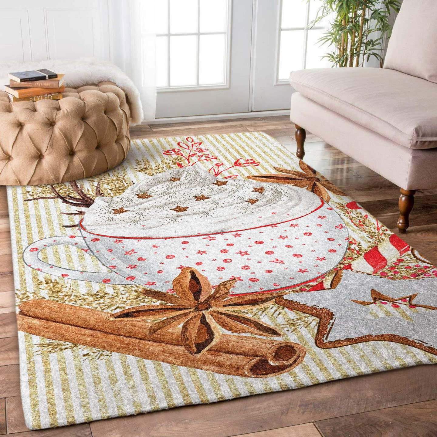 Cup Christmas Limited Edition Rectangle Rug