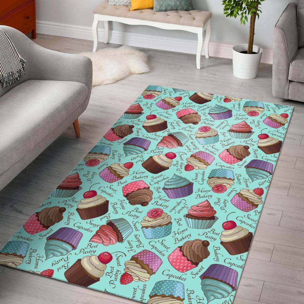 Cupcake Blue Limited Edition Rectangle Rug