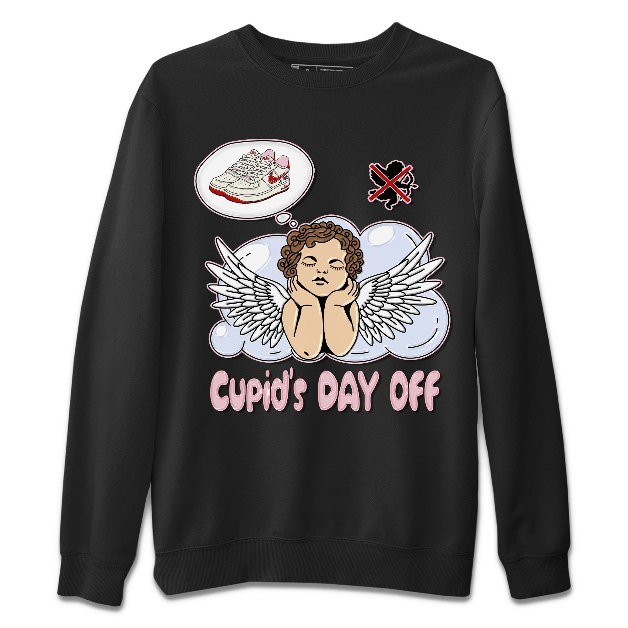 Cupids Day Off Unisex Sweater – Air Force 1 Valentines Day, Sneakers Matching Sweater