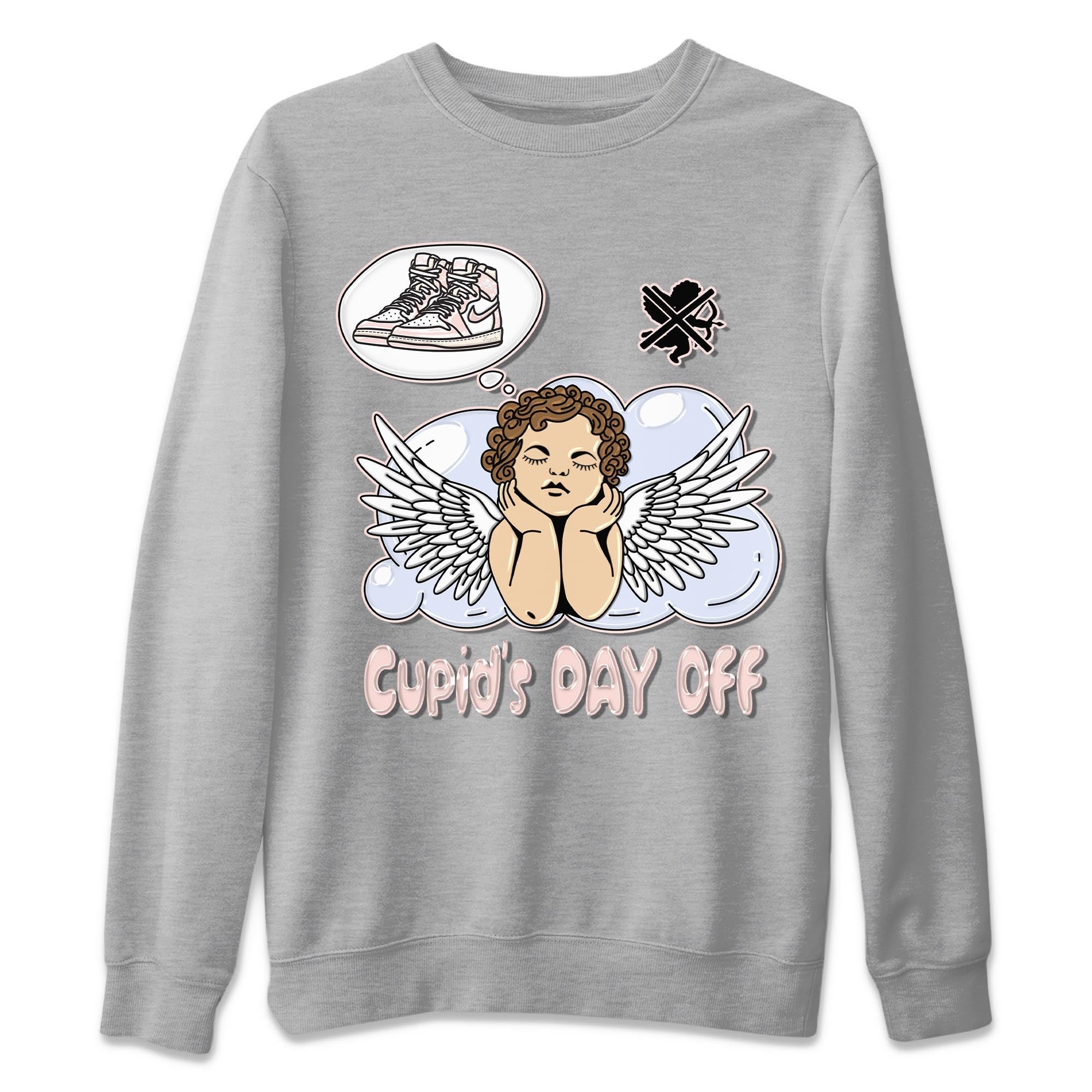 Cupids Day Off Unisex Sweater – Air Jordan 1 Washed Pink, Sneakers Matching Sweater