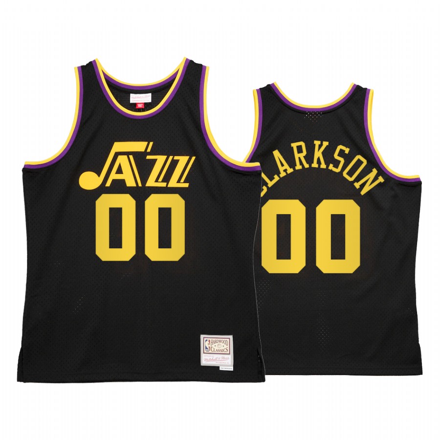 Custom #00 Utah Jazz Reload 2.0 Jersey Black