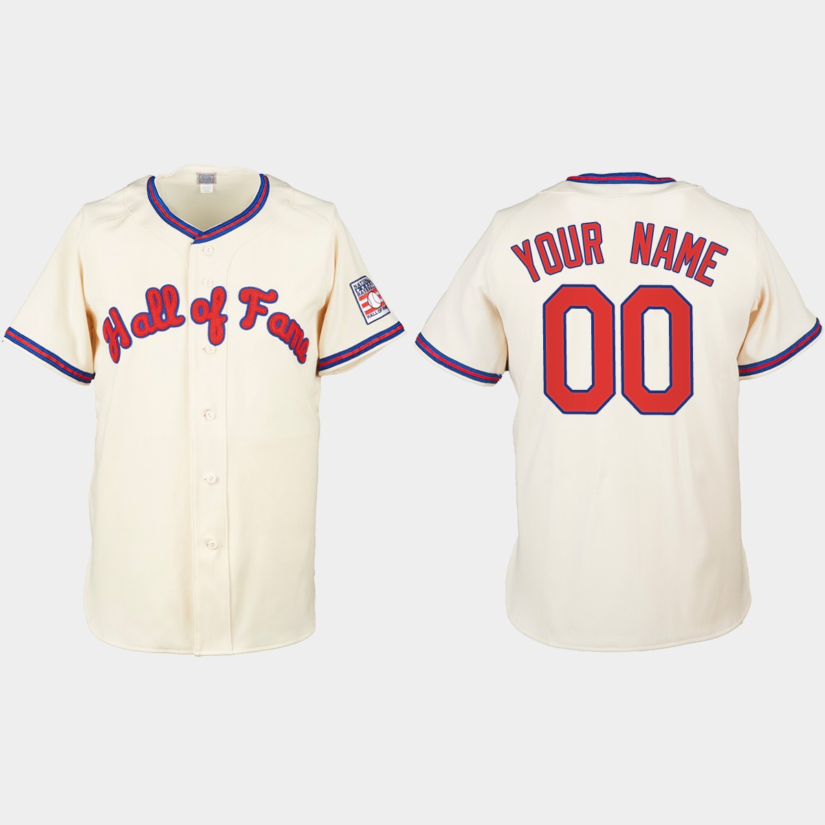Custom 2022 Hall of Fame Jersey - Cream