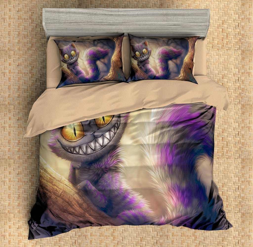 Custom 3D Alice In Wonderland Duvet Cover Bedding Set