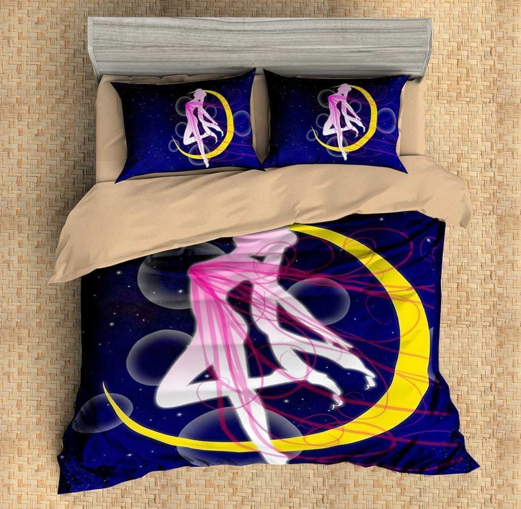 Custom 3D Sailor Moon Duvet Cover Bedding Set