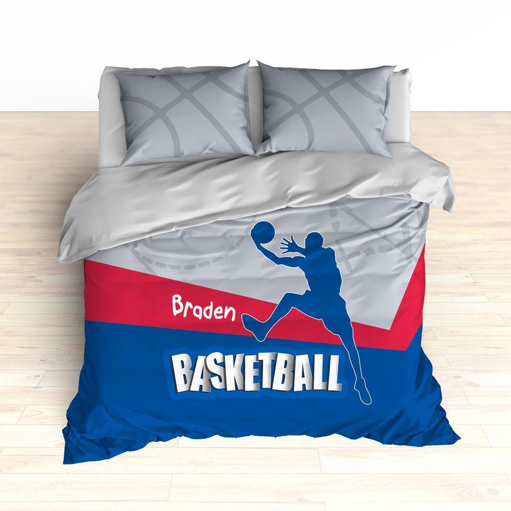 Custom Basketball Duvet Cover Bedding Set