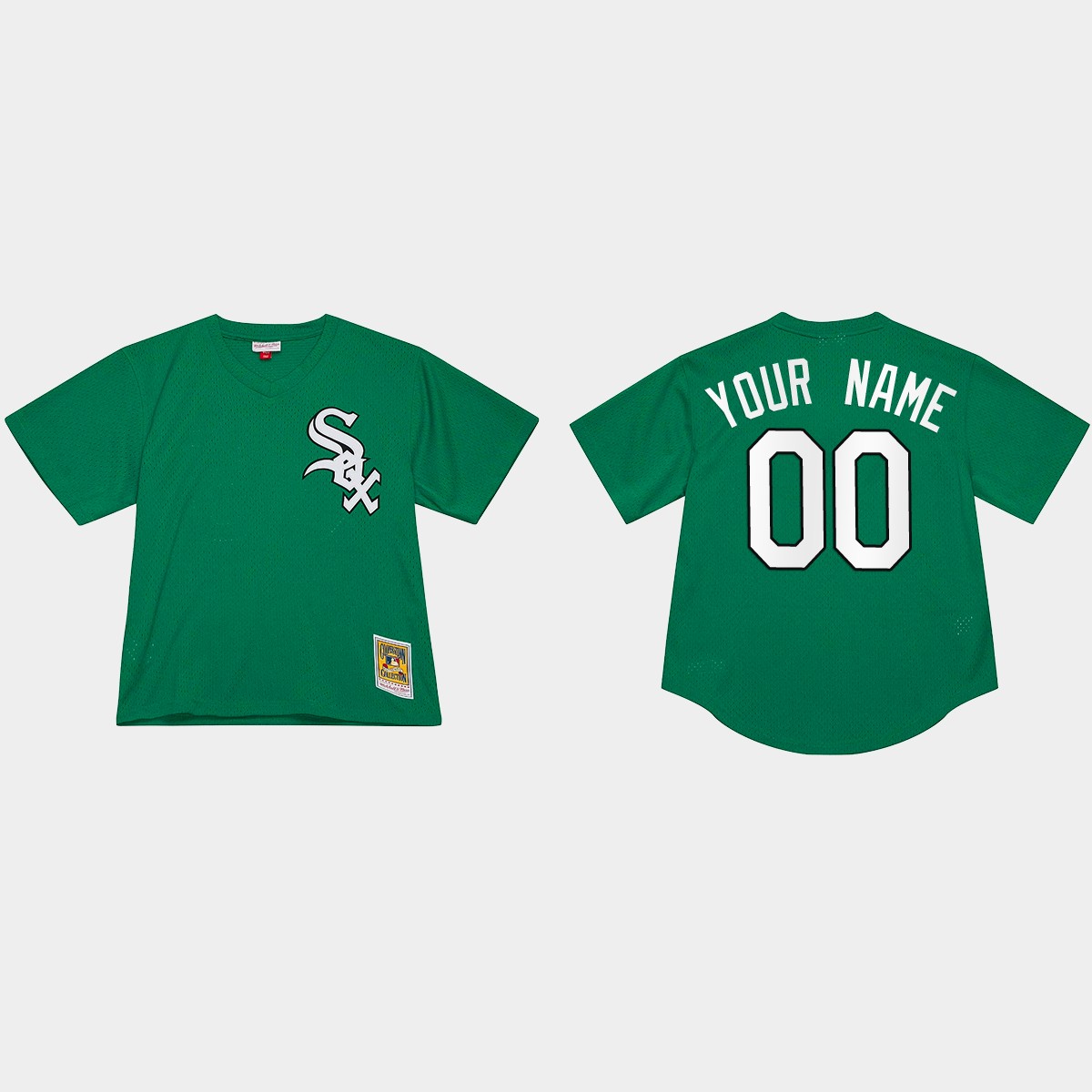 Custom Chicago White Sox St. Patrick's Day Jersey - Green