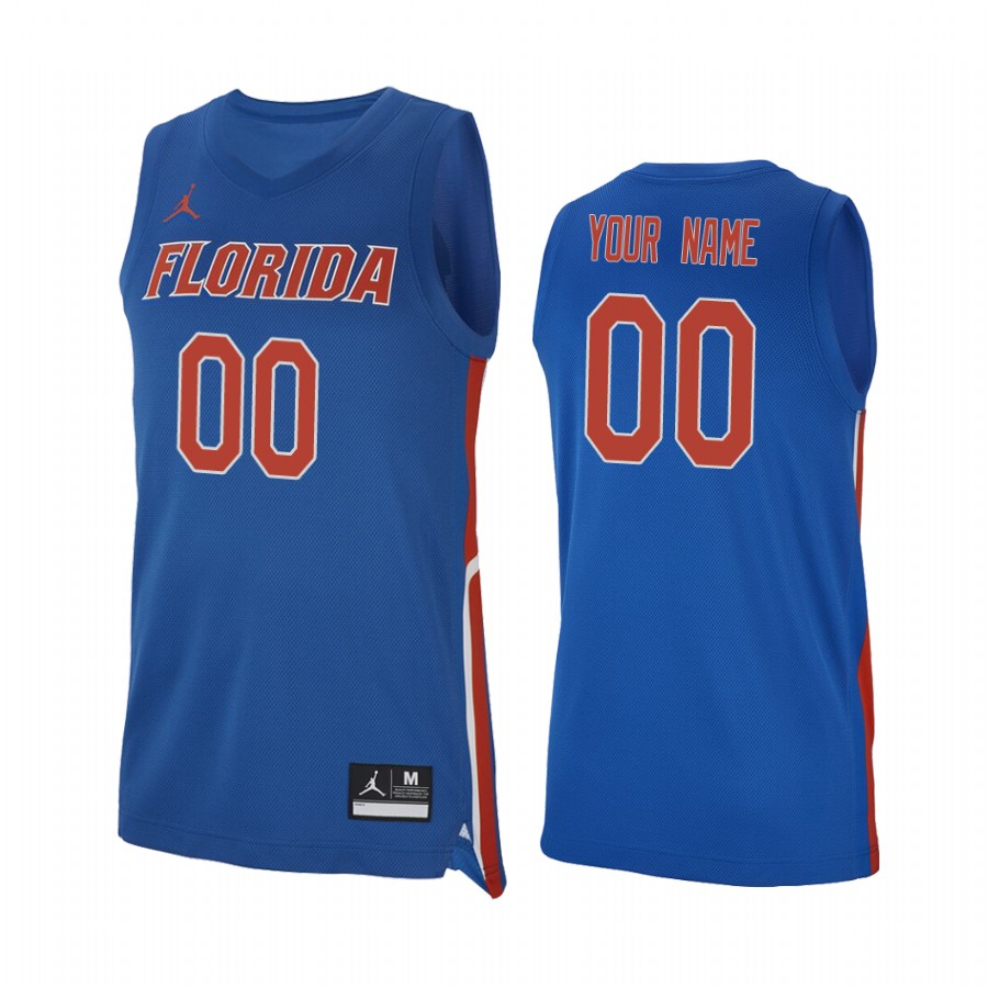 Custom Florida Gators #00 College Jersey - Royal