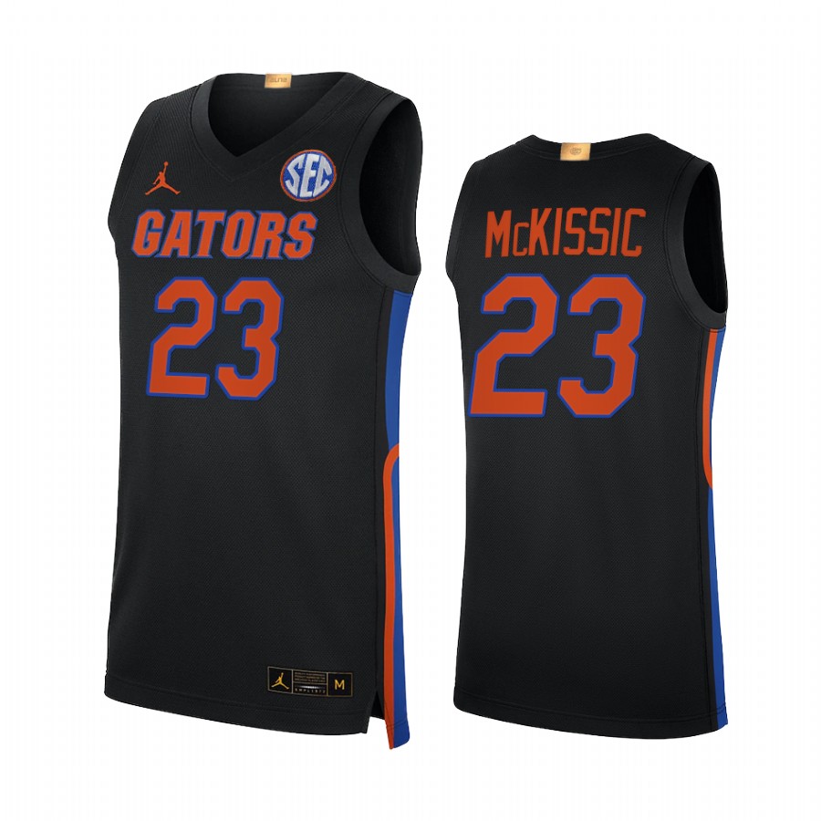 Custom Florida Gators Black Jersey 2021-22 Elite Limited College