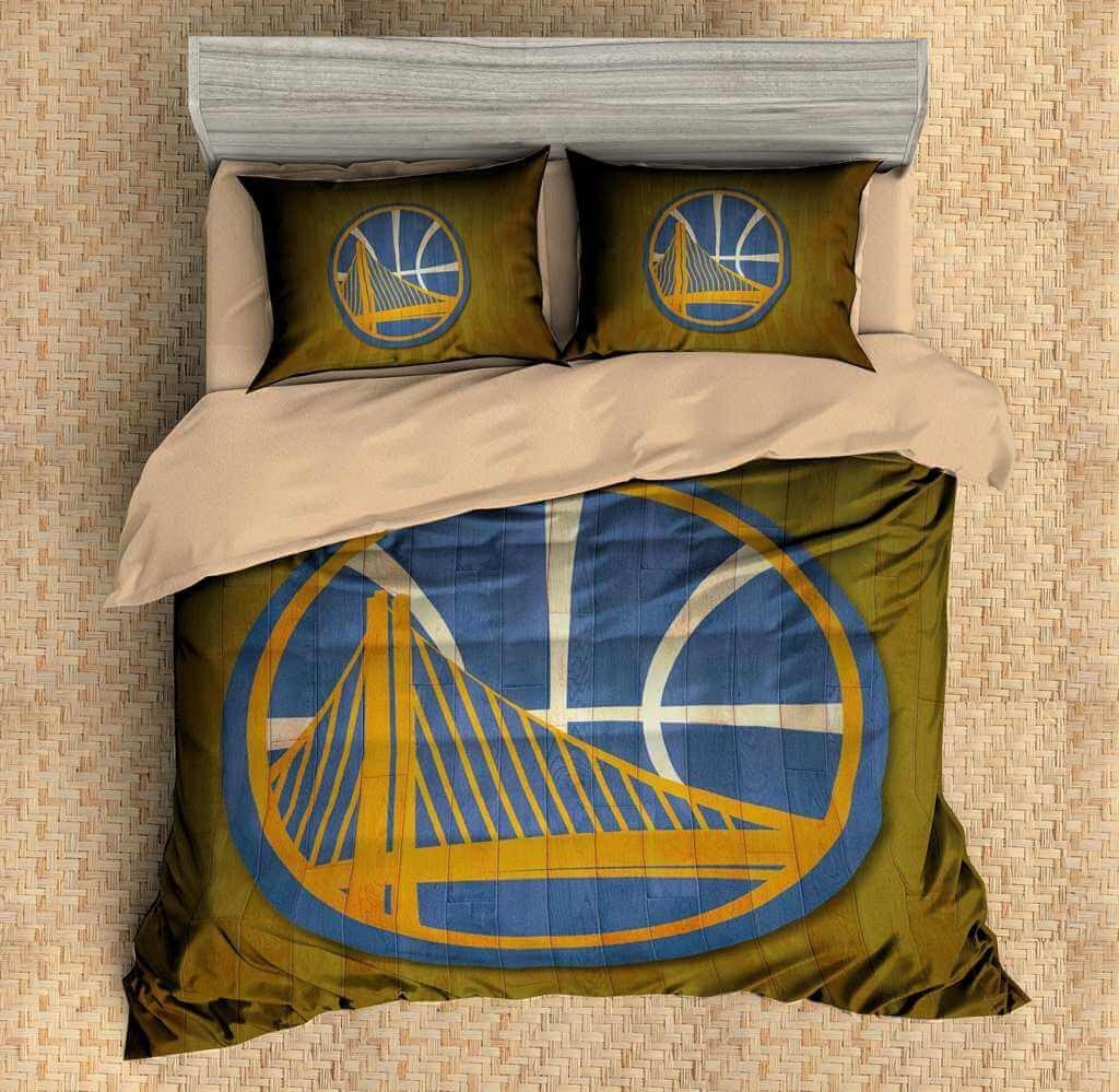 Golden State Warriors 3D Duvet Cover Bedding Set