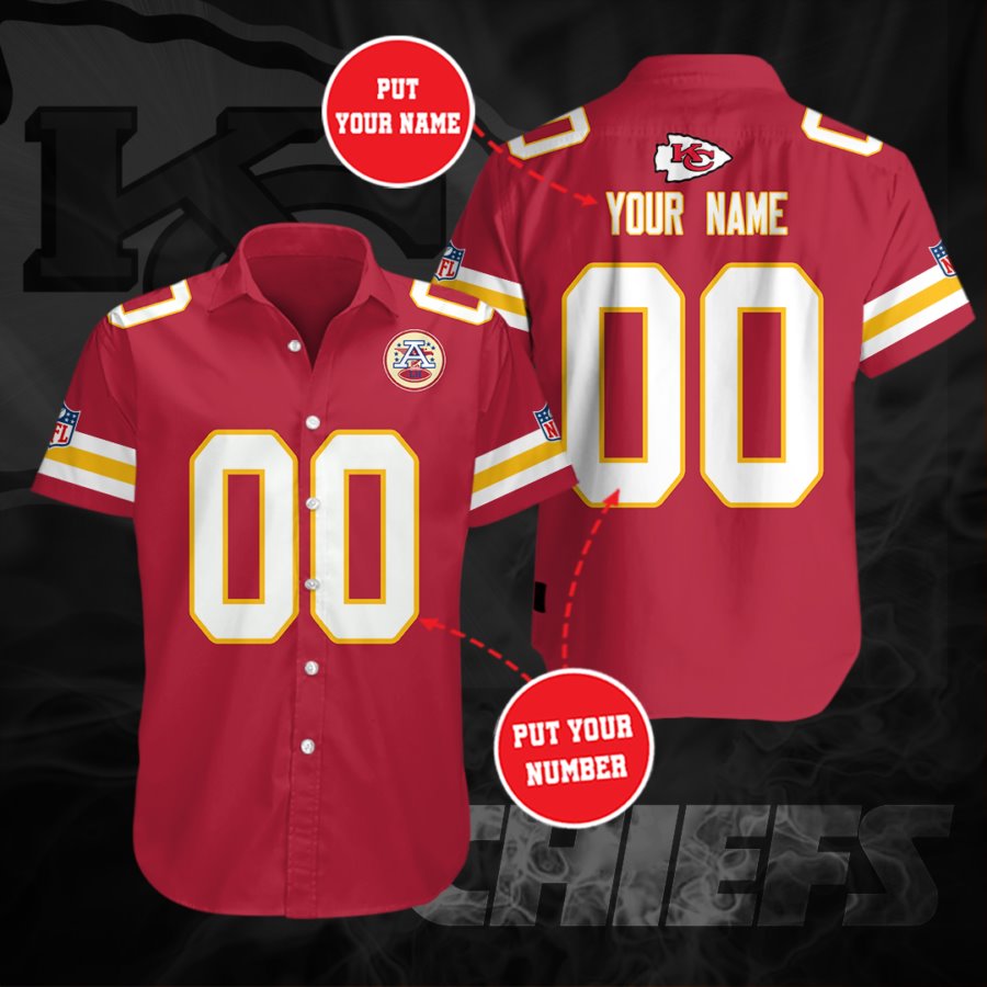 Custom Kansas City Chiefs Hawaiian Shirt