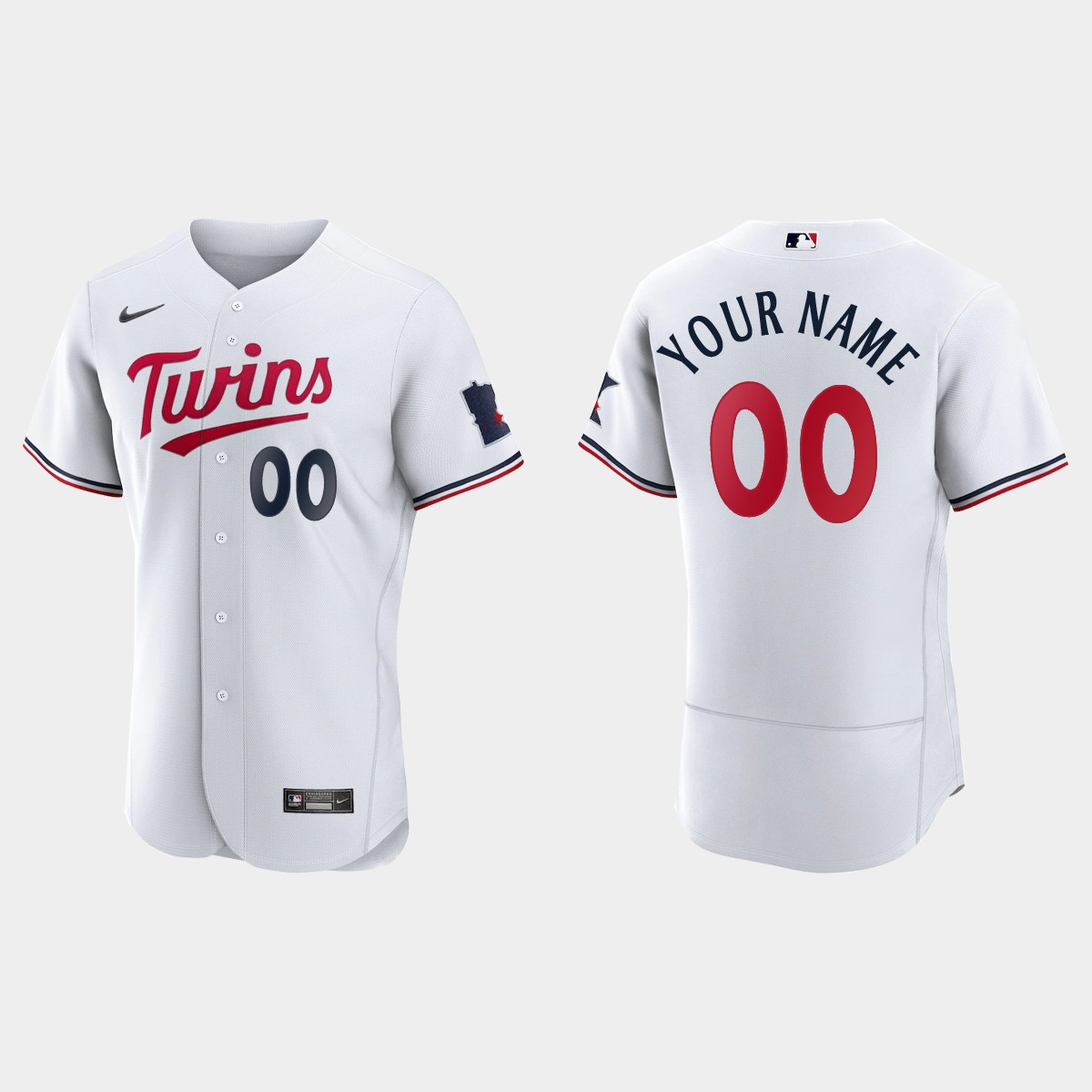 Custom Minnesota Twins 2023 Jersey - White