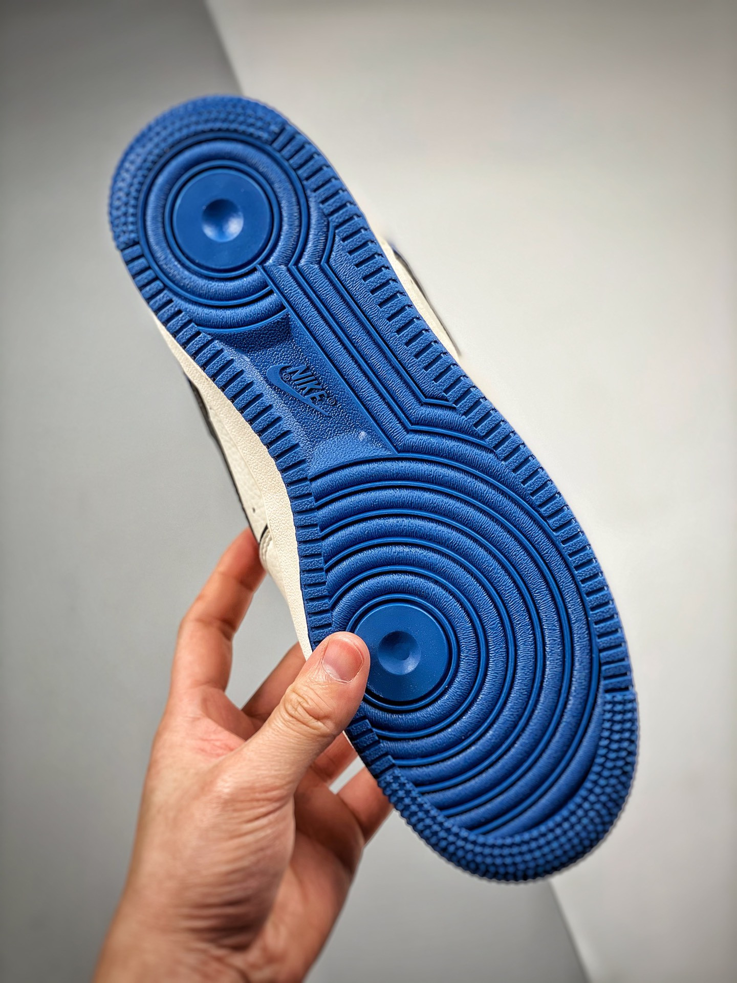 Custom Nike Air Force 1 Low “Valentine’s Day” White Blue Black For Sale