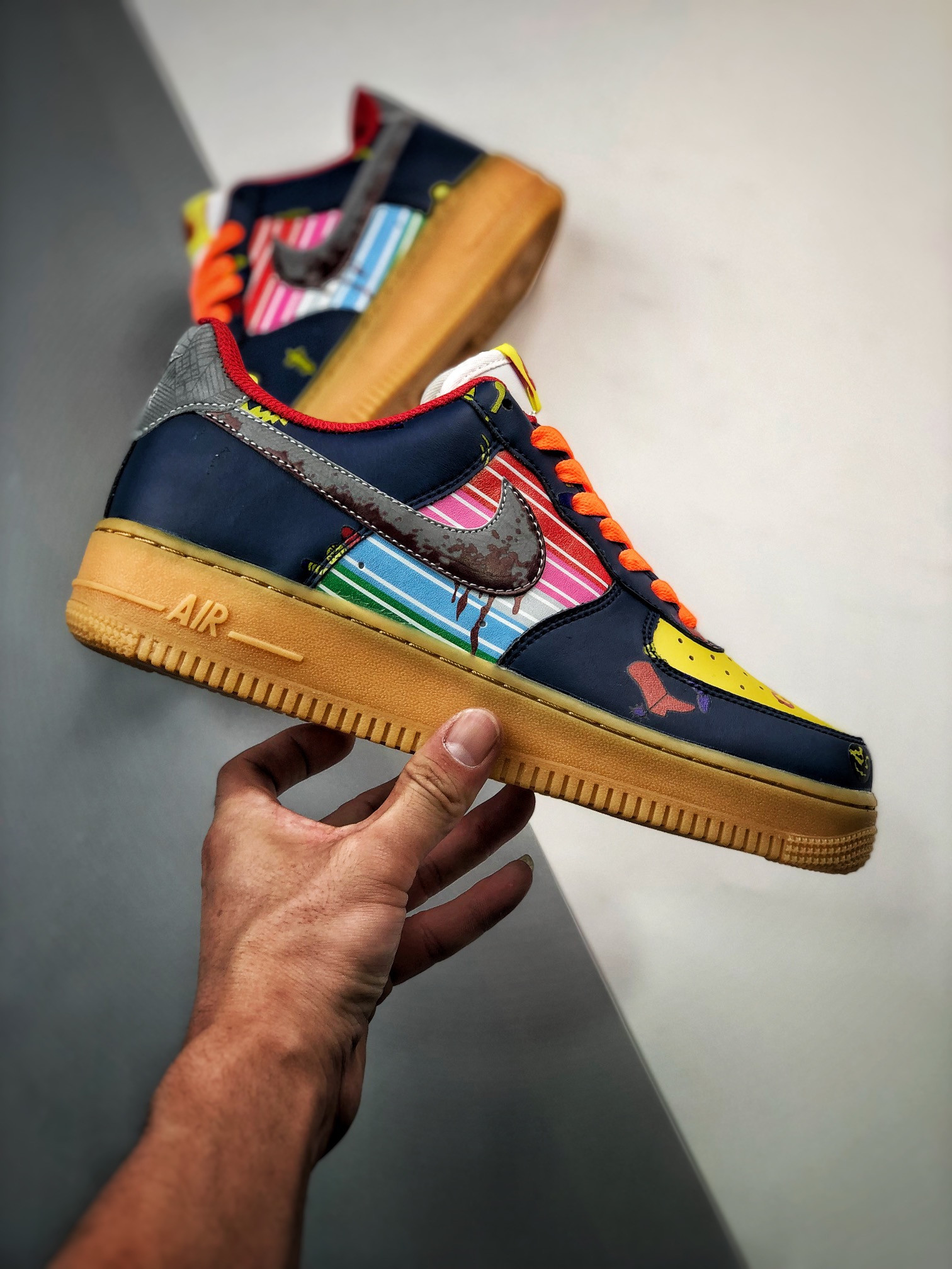 Custom Nike Air Force 1 Low Good Guys For Sale