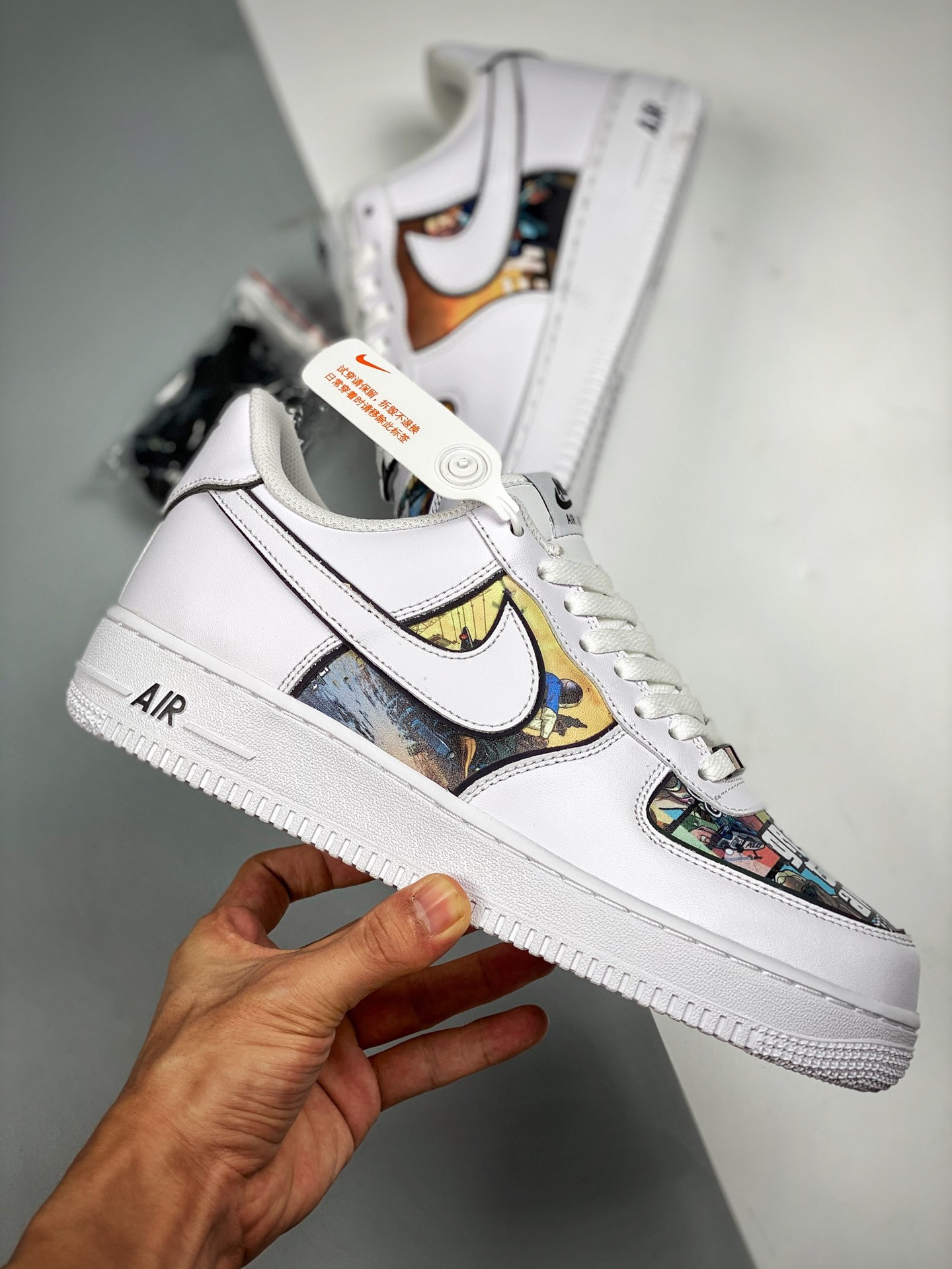 Custom Nike Air Force 1 Low Grand Theft Auto For Sale