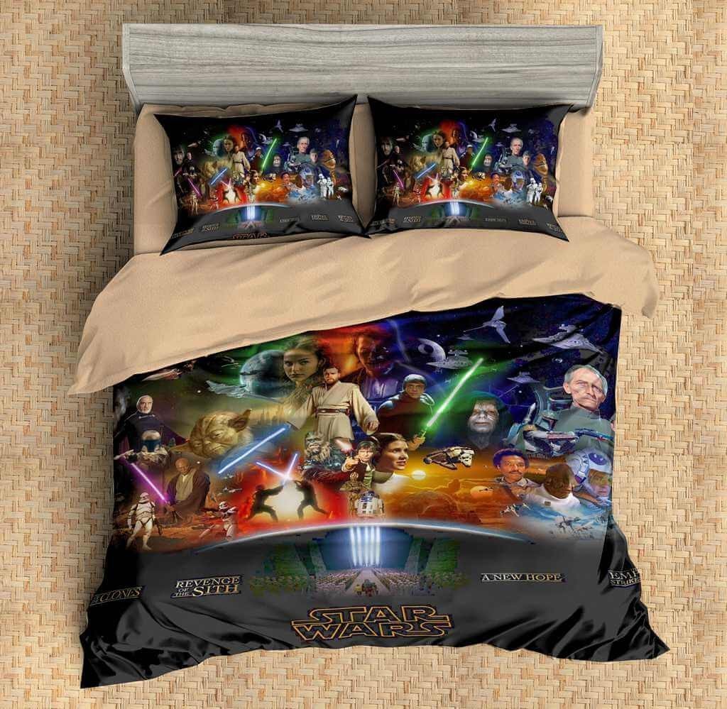 Custom Star Wars 3D Duvet Cover Bedding Set