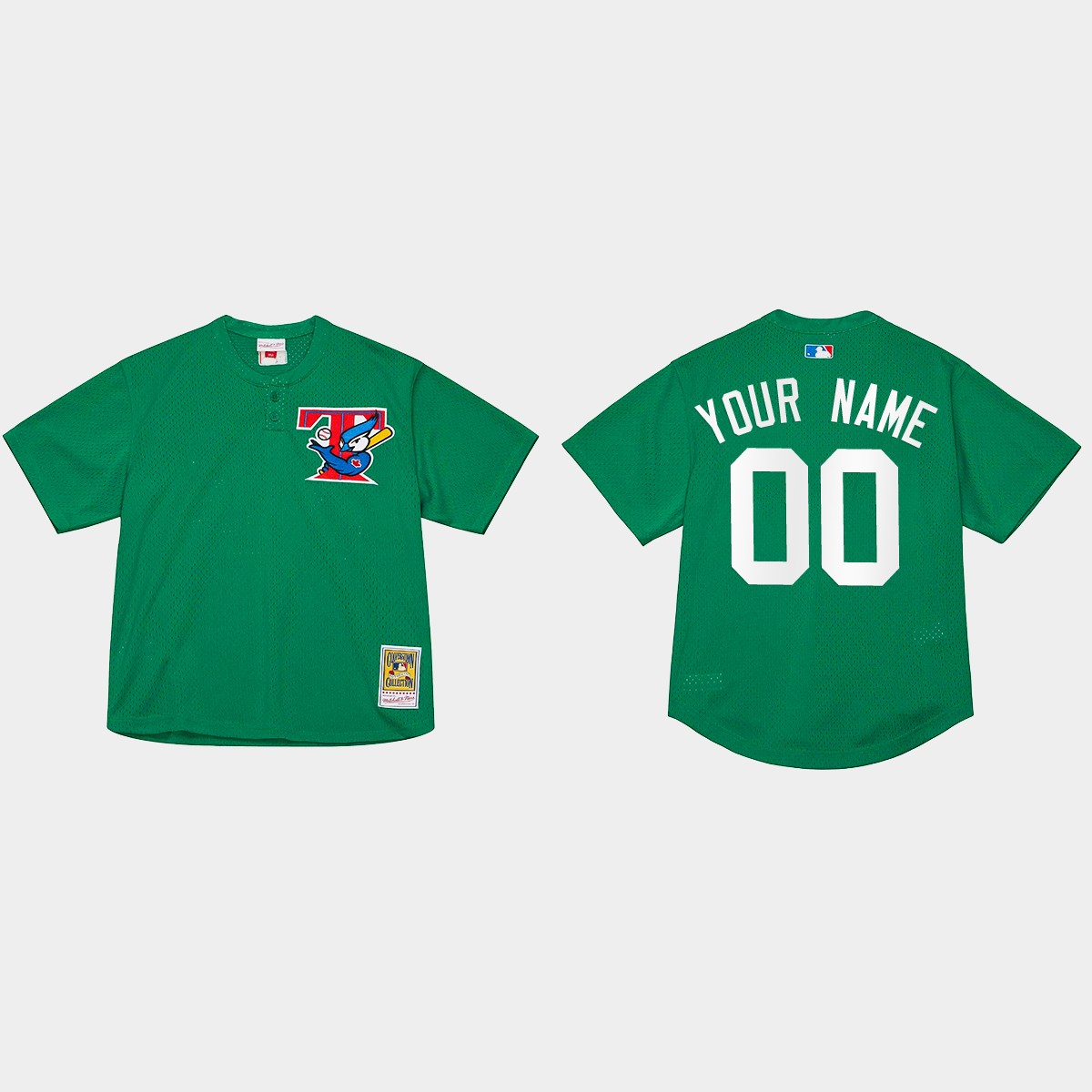 Custom Toronto Blue Jays St. Patrick's Day Jersey - Green
