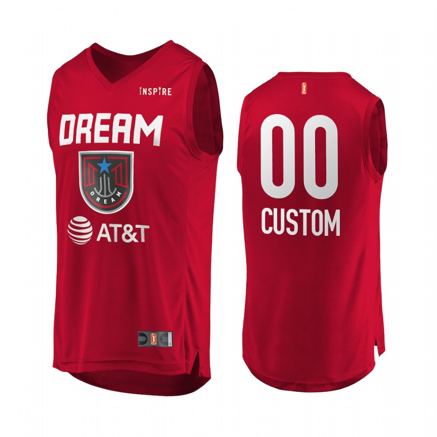 Custom WNBA 2020 Red Jersey