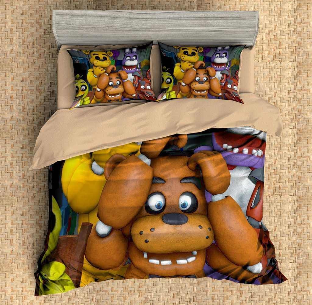 Customize Five Nights At Freddy’S Duvet Cover Bedding Set