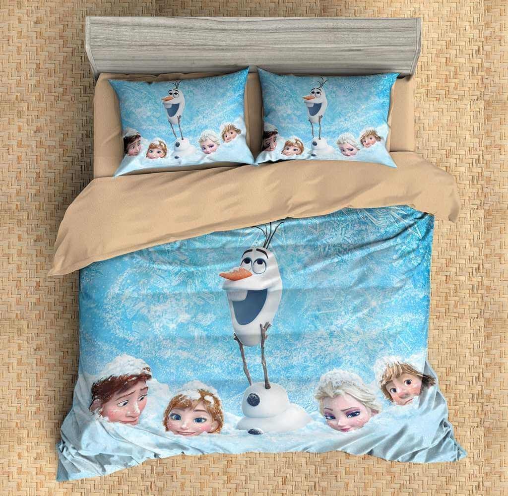 Customize Frozen Duvet Cover Bedding Set