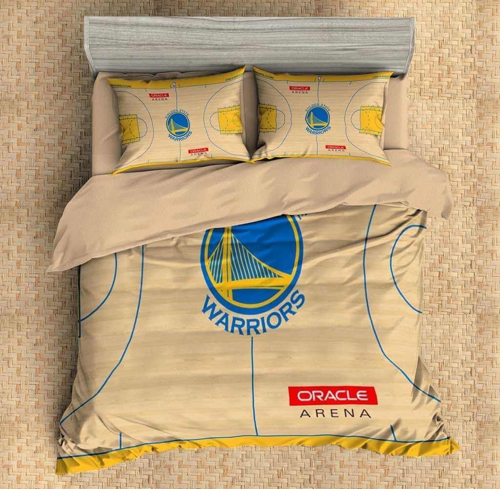 Golden State Warriors 3D Duvet Cover Bedding Set