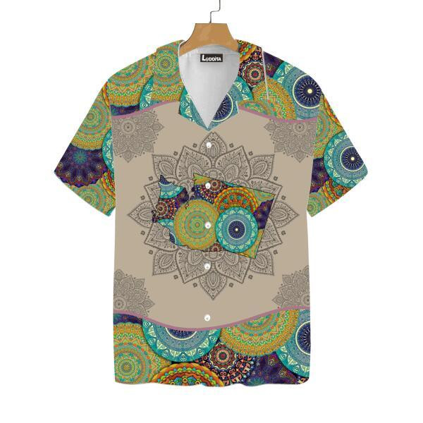 Customized Your States – Mandala Hawaiian Shirt
